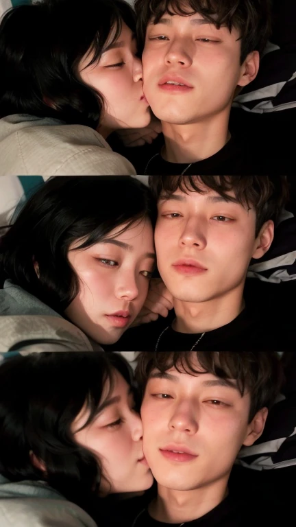 um casal, An Asian couple, jungkook, asian male, asian girl