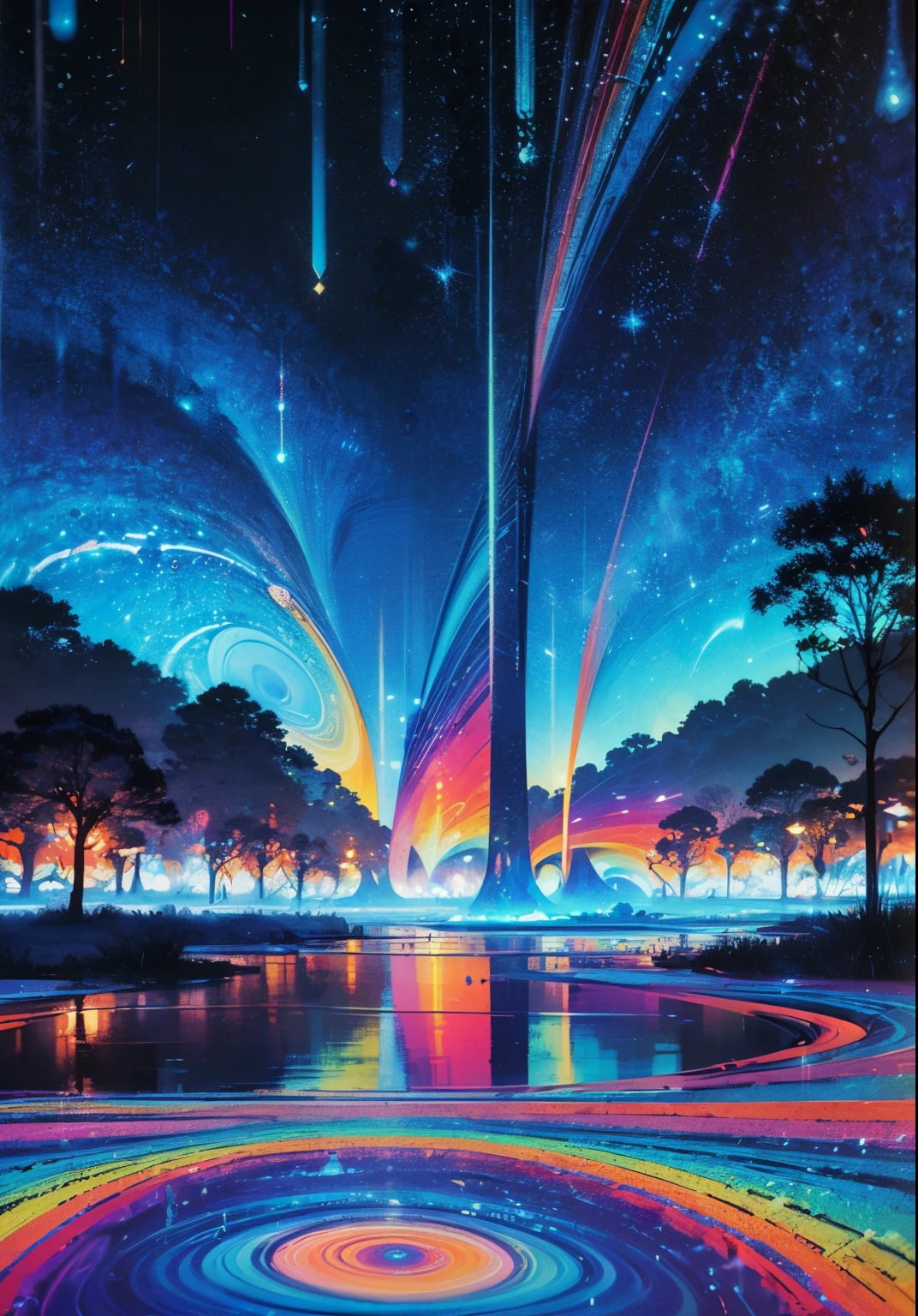 highest quality,Tabletop,1 Female,solo,(Abstract art:1.4),(Nice views:1.6),(Shining Blue World:1.4),(psychedelic:1.4)There&#39;s a beautiful woman in the center of the world,A ray of light,Prisma,baby, Don&#39;I won&#39;t cry now, Please let me know as usual. baby, I&#39;Iは今あなたを抱きしめています, and I&#39;Trembling, so Don&#39;don&#39;t leave this feeling behind, more embarrassing than yesterday, break.、
The rain has completely stopped、The road is dry and only the light sways quietly. Wow, our kiss&#39;What you repeat over and over again is as easy to break as glass.&#39;眠らないIたちの愛には行き場がない&#39;It&#39;s like fluff floating in space&#39;re burnt I&#39;Iは痩せて泣いています, and now I&#39;Are crying. If a passionate impulse blows into my chest, The flow of time and water stop. Iの愛する人, I&#39;With these trembling feelings, I&#39;m still in my dreams. Let me&#39;i promise. I&#39;m sure I&#39;Never forget, baby. Classic Blue Tears are overflowing Hot right now Hot right now If a miracle were to blow in my heart, we could have remained honest like this The trembling feelings of my beloved are still alive If a strong wind blows somewhere in this town sad day々It is also dyed in the color of the beautiful sky