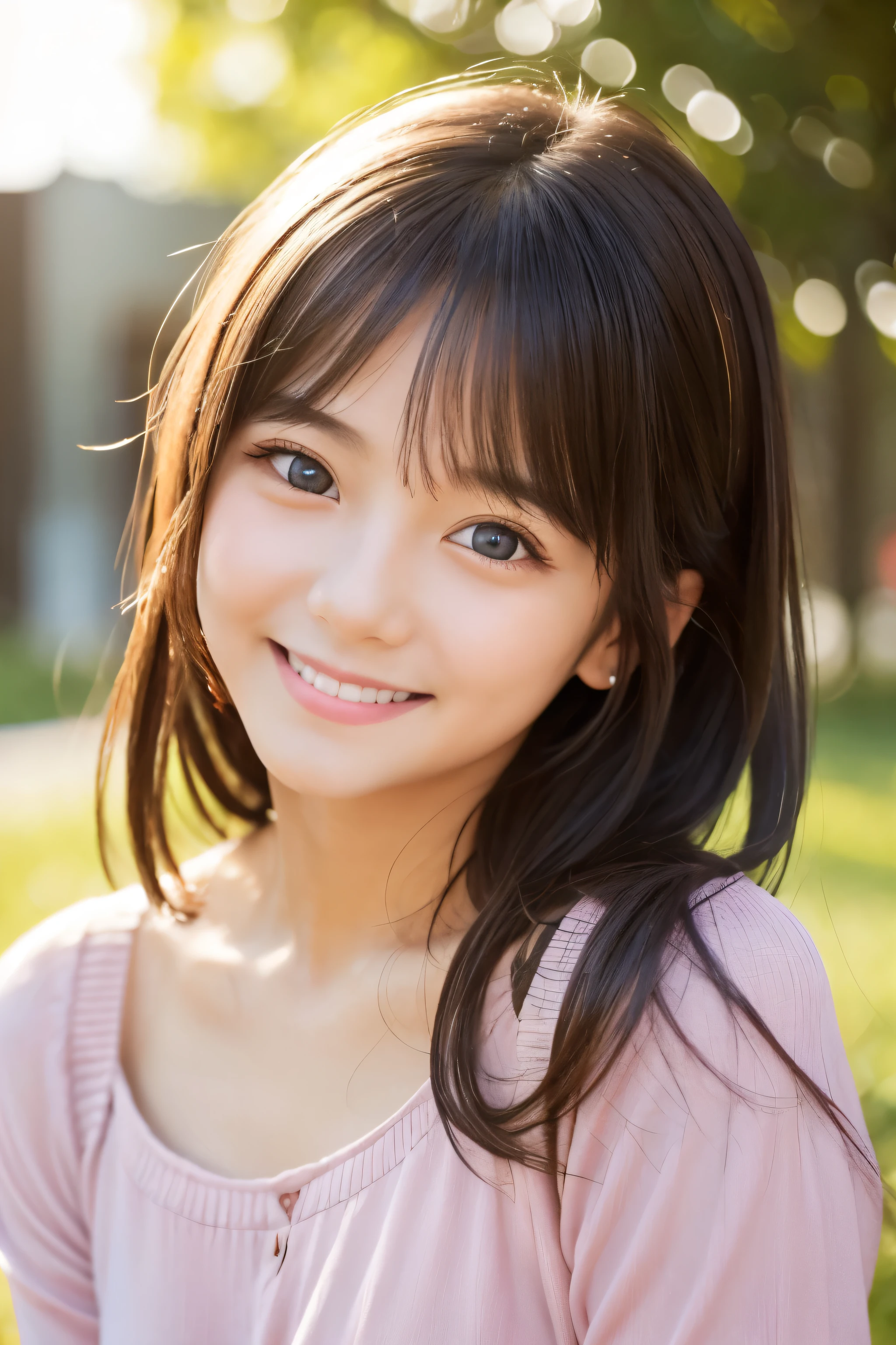 [[[４age]]]、smile、Shining eyes、Big eyes、cute、