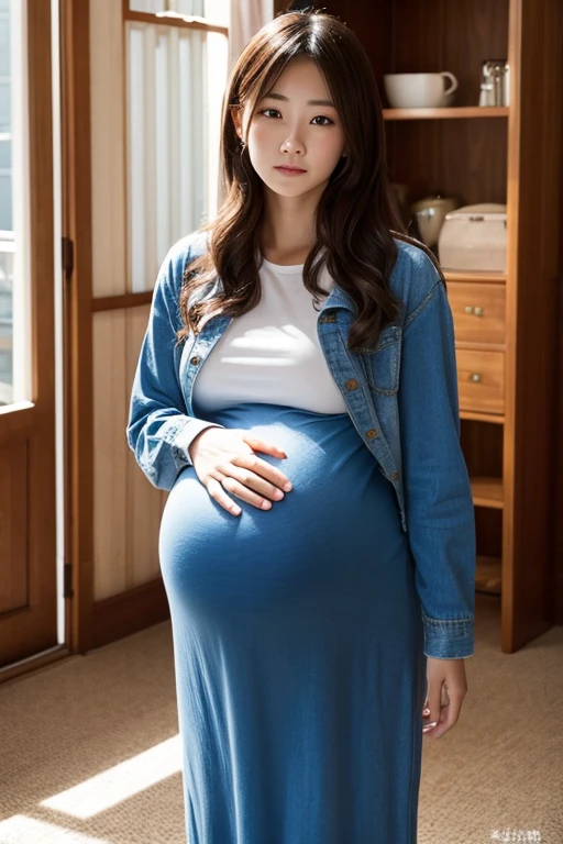Pregnant women、Mongoloid