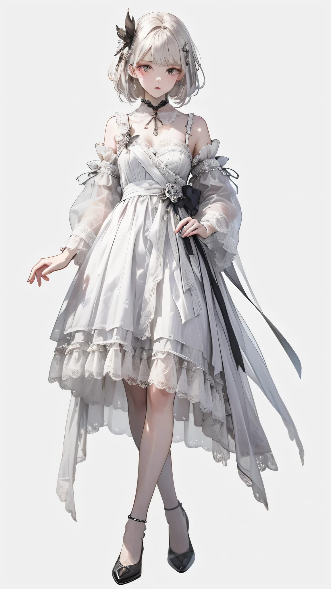 Siberia,strange,compensate,Heterochromia iridis,Intricate details,elegant,8K resolution,Faded,Minimal palette colors, Realistic rendering,Full Body Shot,walk