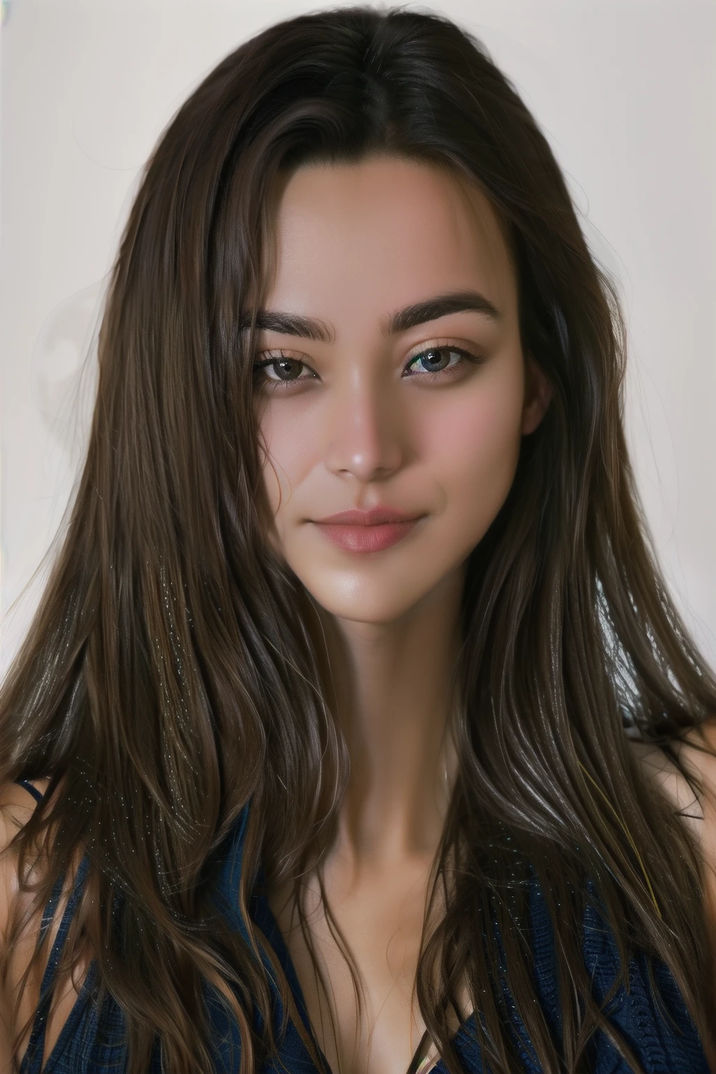 (best quality,4k,8k,highres,masterpiece:1.2),ultra-detailed,(realistic,photorealistic,photo-realistic:1.37),body portrait of model dominika c with long light brown hair, beautiful detailed eyes, beautiful detailed lips, extremely detailed face, perfect small breasts, perfect slim body, wearing a white bath towel, realistic, photorealistic, detailed face, soft lighting, modelshoot style, professional photography, standing in a dark studio background, blurred background, raw, analog style, sharp focus, 8k uhd, dslr, high quality, fujifilm xt3, grain, award winning, masterpiece