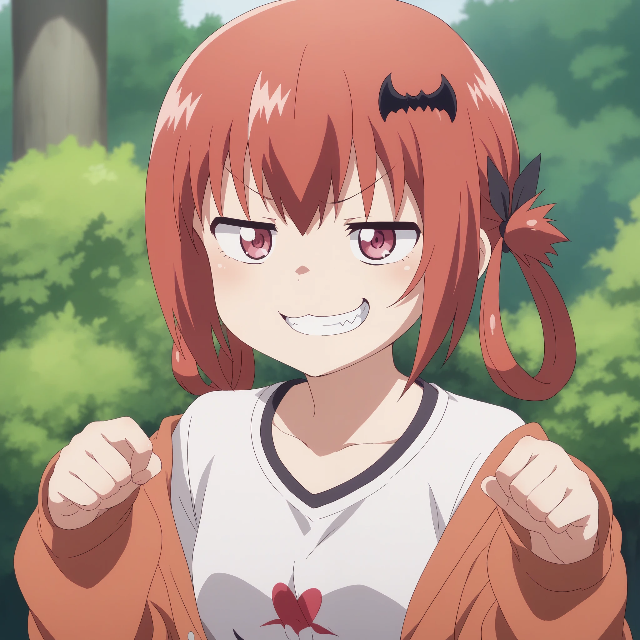 score_9, score_8_up, score_7_up, source_anime, satanichiagd, 1girl, smug