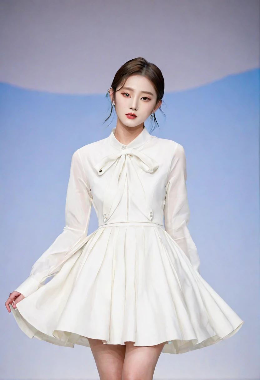 A fashion show showcasing Korean designs with modern kpop touch