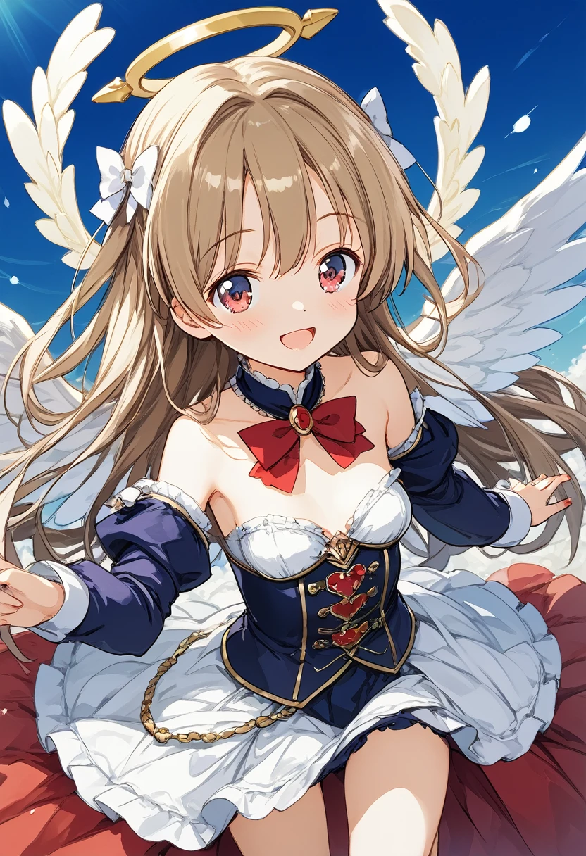 masterpiece, 8k, Girl, Small breasts, , Angel, Light, god々Shii, まぶShii