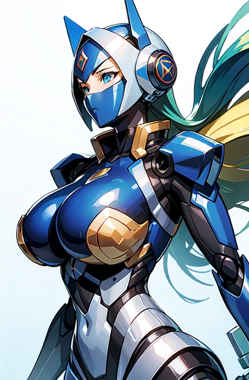 Robot woman reimagined,
Very attractive,
completely robot,
Full chest,
big ,
superb figure