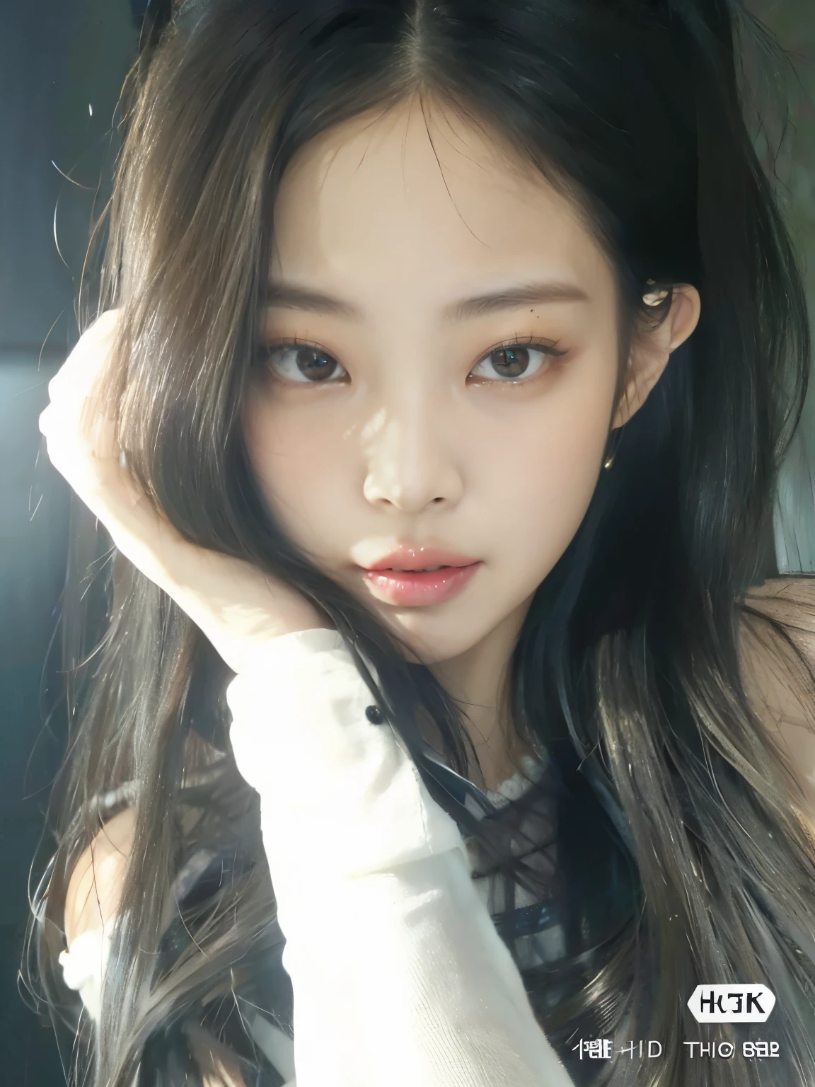 JENNIE from blackpink face, ULTRA HD, 8k