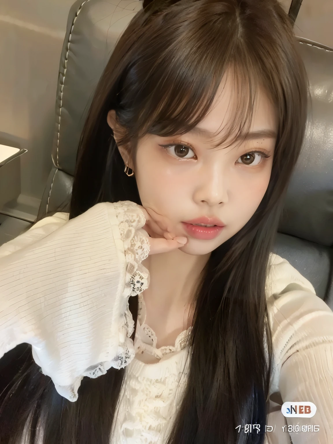 JENNIE from blackpink face, ULTRA HD, 8k