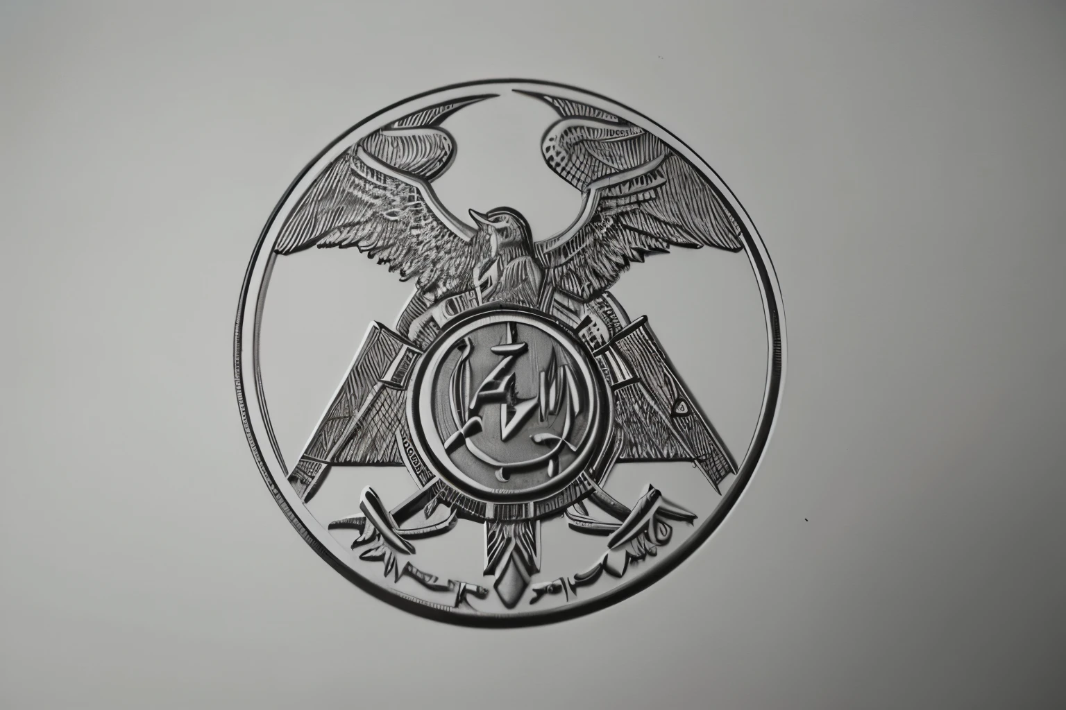 logo, media luna,
Faravahar, zoroastrismo, alas muy grandes, Zaratustra, barba grande, media luna