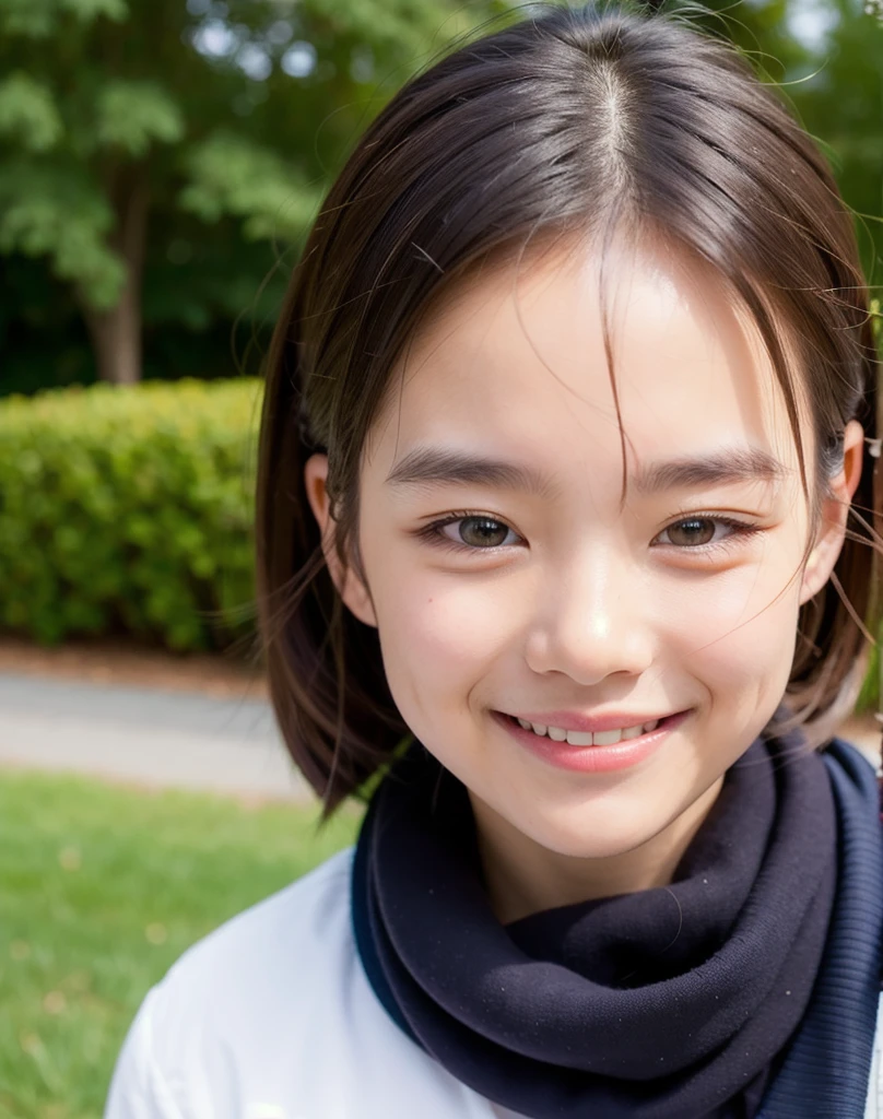 Squint your eyes just a little、Smile a little more
