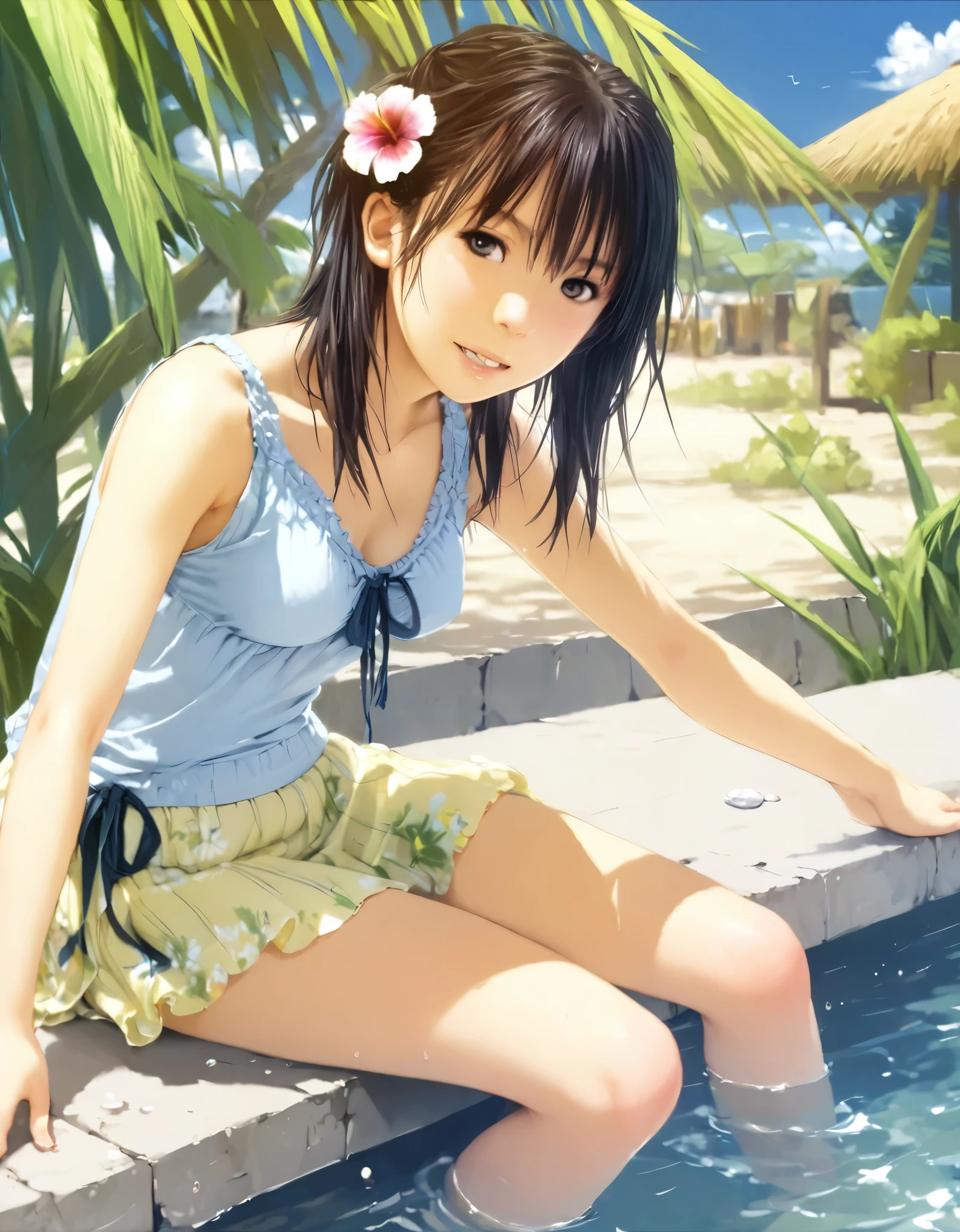 (best quality:1.2), 1girl, break, early summer