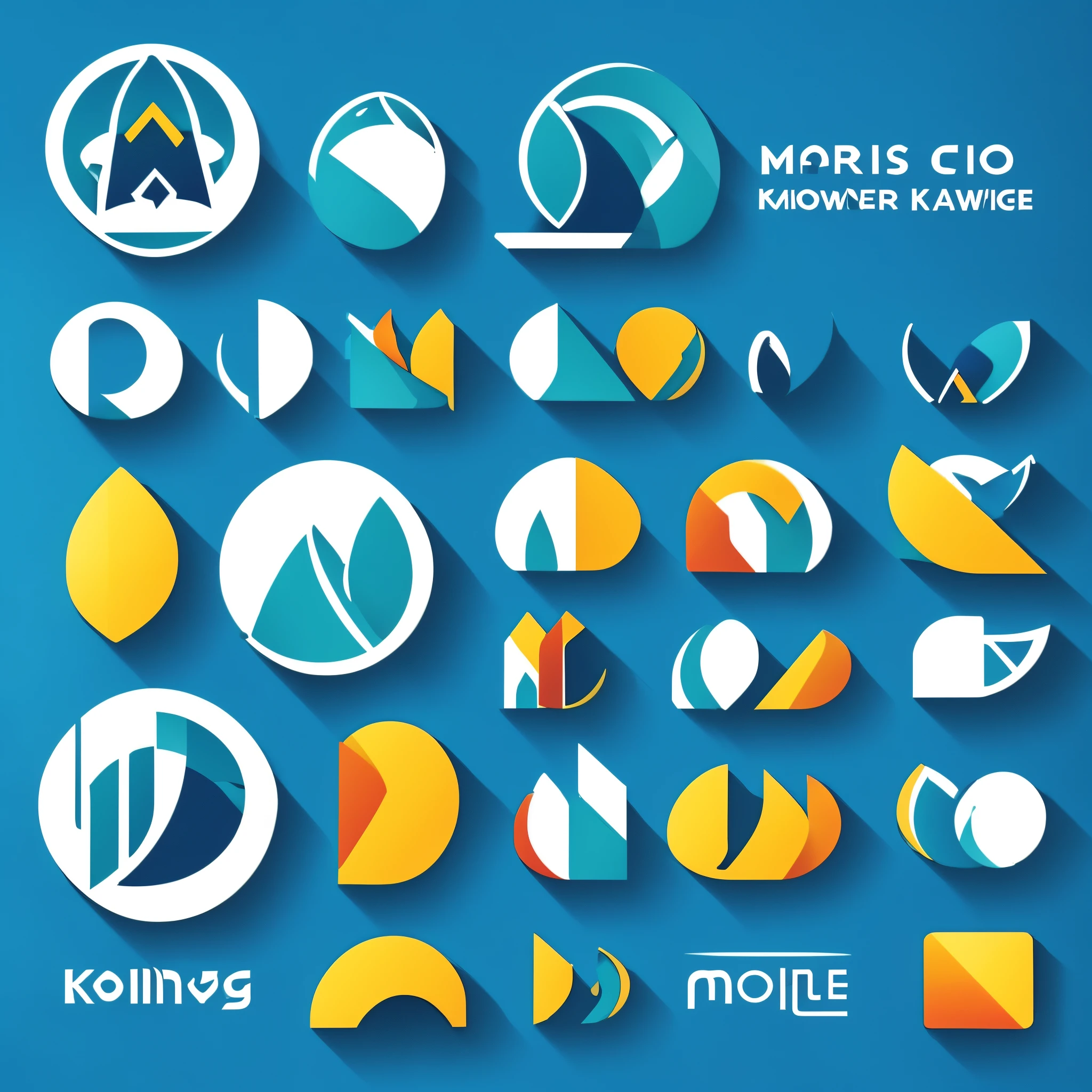 Simple mouse logo badge，It says Mouse King below