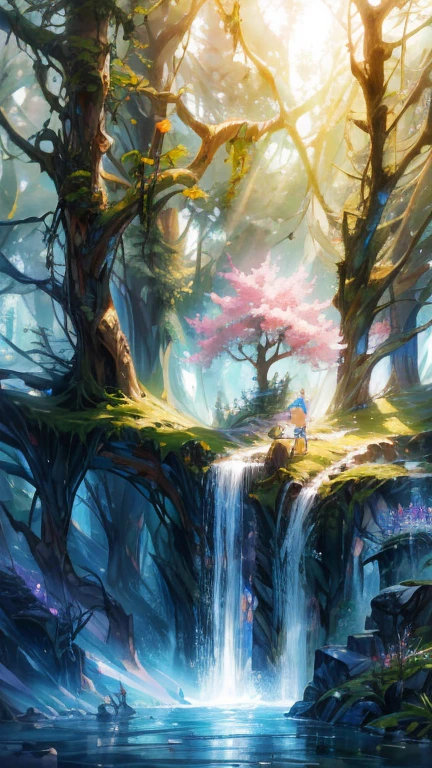 (elf\(chibi,so many of them,living daily life,eating food,washing clothes,talking each other,living on Yggdrasil\)),background\(Yggdrasil\(very huge tree,elf settlement\),forrest,beautiful lake around Yggdrasil\), BREAK ,quality\(8k,wallpaper of extremely detailed CG unit, ​masterpiece,hight resolution,top-quality,top-quality real texture skin,hyper realisitic,increase the resolution,RAW photos,best qualtiy,highly detailed,the wallpaper,cinematic lighting,ray trace,golden ratio\),isometric view,(close up elf)