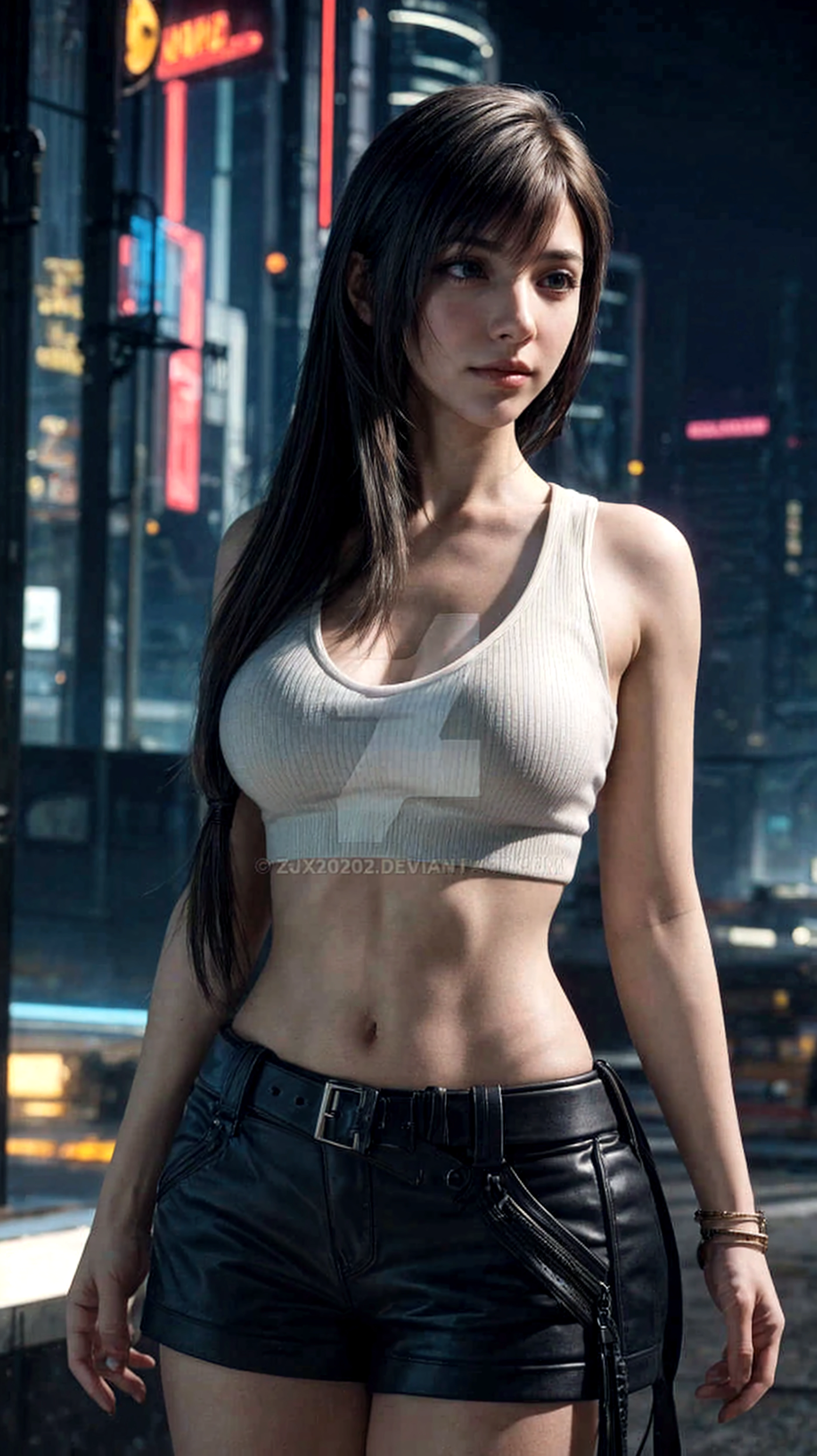 ((最high quality, 8K, masterpiece: 1.3, Ultra HD, high quality, 最high quality, High resolution, realism)) 、(high color saturation:1.0), (highly detailed skin), (最high quality:1.0), (超High resolution:1.0) ,(realistic:1.0), (Super detailed:1.0), (8K, Raw photo:1.1), slender、Slender, muscular body that's toned like an athlete's、Kunoichi((female ninja))、Wearing black body stockings、wear ninja costumes、Being on the roof of a skyscraper at night、覆面do、nipples are erect((elect))do