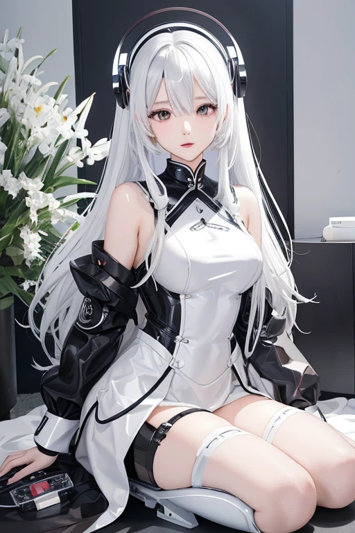 Hair color#CEC8D2 bionic human feeling(The gray heart exposed in the chest)
Anime girl in black and white clothing,Anime drawing inspired by Moto Sorayama,Trends on Pixiv,new doctrine,Broken beautiful female robot! ,Anime robot mixed with organic,Wearing white futuristic armor,White-haired god,Glossy white armor anime goddess white armor,全身披著銀色鎧甲
帶著藍色蝴蝶結Anime girl in black and white clothing,Inspired by Leng Mei、pixiv、tachisme、Girls' Frontline宇宙、ahegao face、Exquisitely detailed anime paintings。Girls' Frontline, 來自Girls' Frontline, ahegao, Close-up of young anime girl, Girls' Frontline風格, Black anime pupils in her eyes,Close-up of a man walking down the street playing video games,Concept art inspired by Herbert James Gunn,Artstation,Art Nouveau,Movie goddess body shot,movie body shot,movie goddess shooting,Gal Gadot plays the Lord of Hell,Style like a ghost in a shell,Movie goddess close-up,Change carbon fiber style,Katana strapped to her back