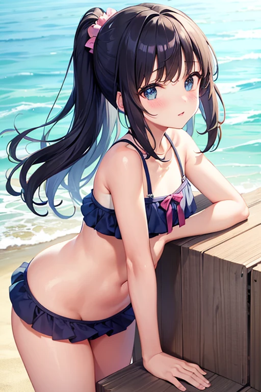 cute,middle School girls,Swimwear,Beach