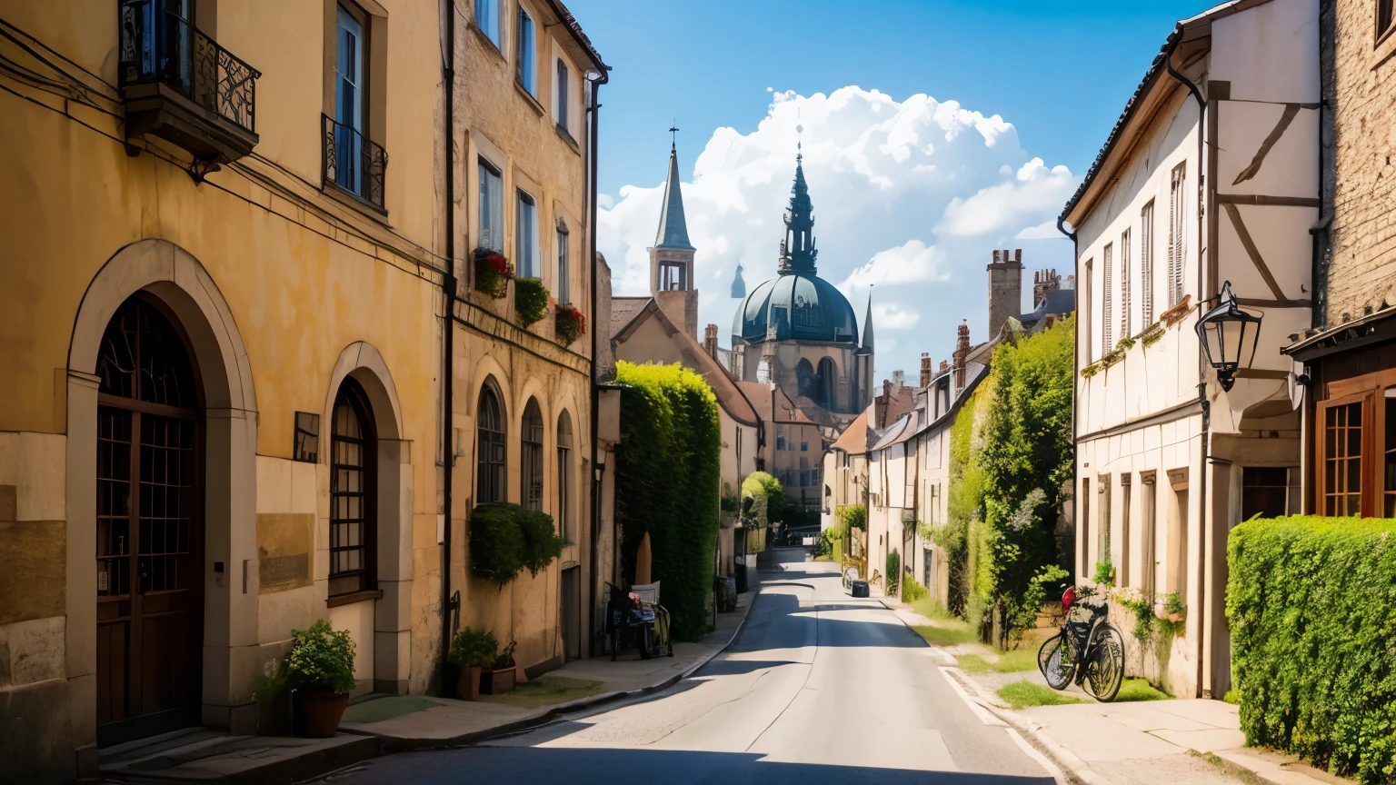 Medieval European Streets、Nostalgic Landscape