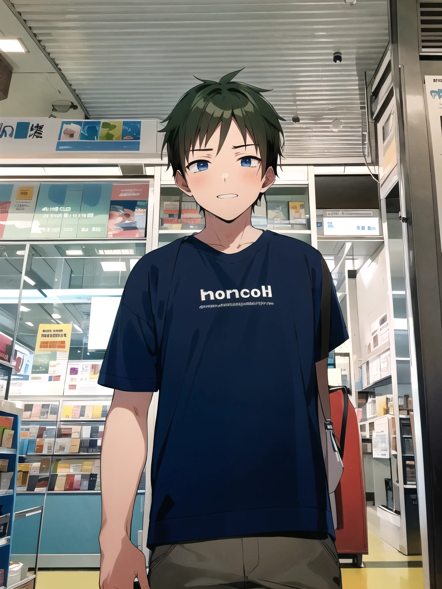 Anime boy cool cute skin white