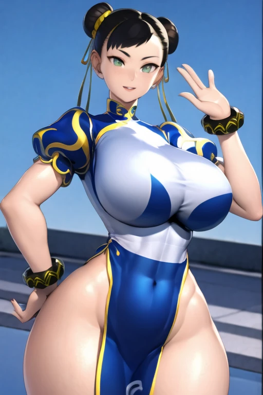 chun - li, busty big tit nude