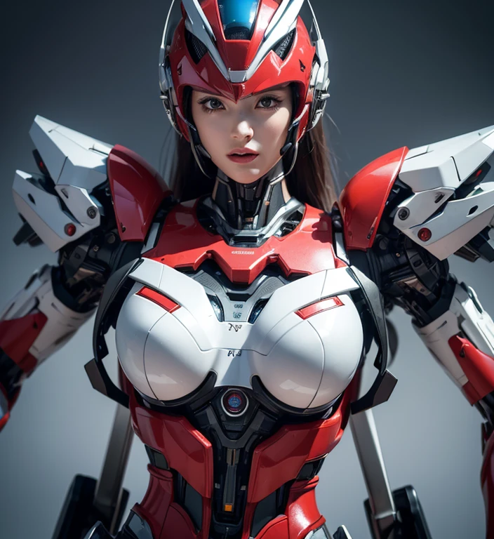 Textured skin, Super Detail, high details, High quality, Best Quality, hight resolution, 1080p, hard disk, Beautiful,(Elita One),beautiful cyborg woman,Mecha Cyborg Girl,Battle Mode,Girl with a Mecha Body,She wears a futuristic Transformers mech,Fulll body Shot,A powerful cyborg woman, sleek and futuristic, with advanced mechanical augmentations that enhance her strength and capabilities.