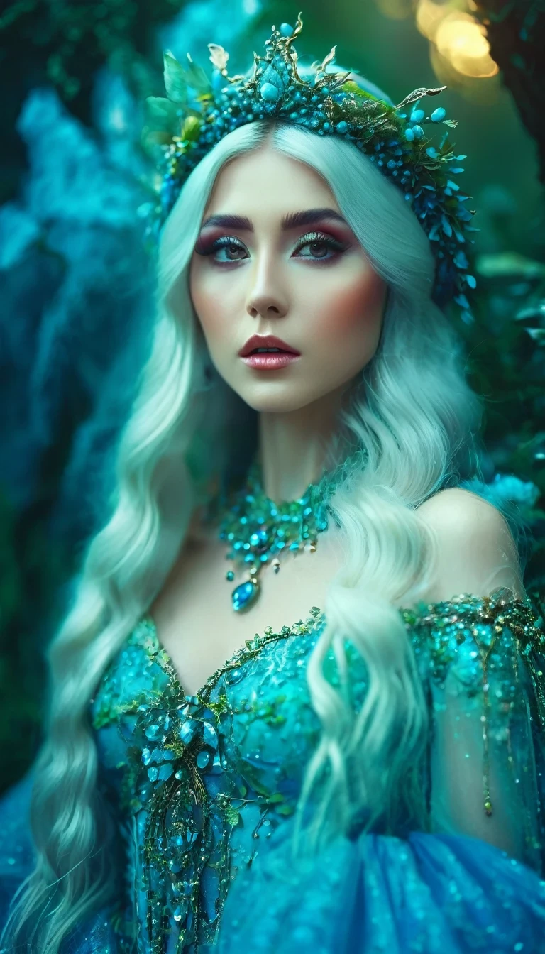 Elf，artistic photography, style of Bella Kotak, a closeup shot of a fairy, whimsical landscapes and settings, intricate costumes and accessories, fairytale-like aesthetics, vibrant and saturated colors, dreamy and ethereal lighting, ultra hd, realistic, perfect composition, 8k