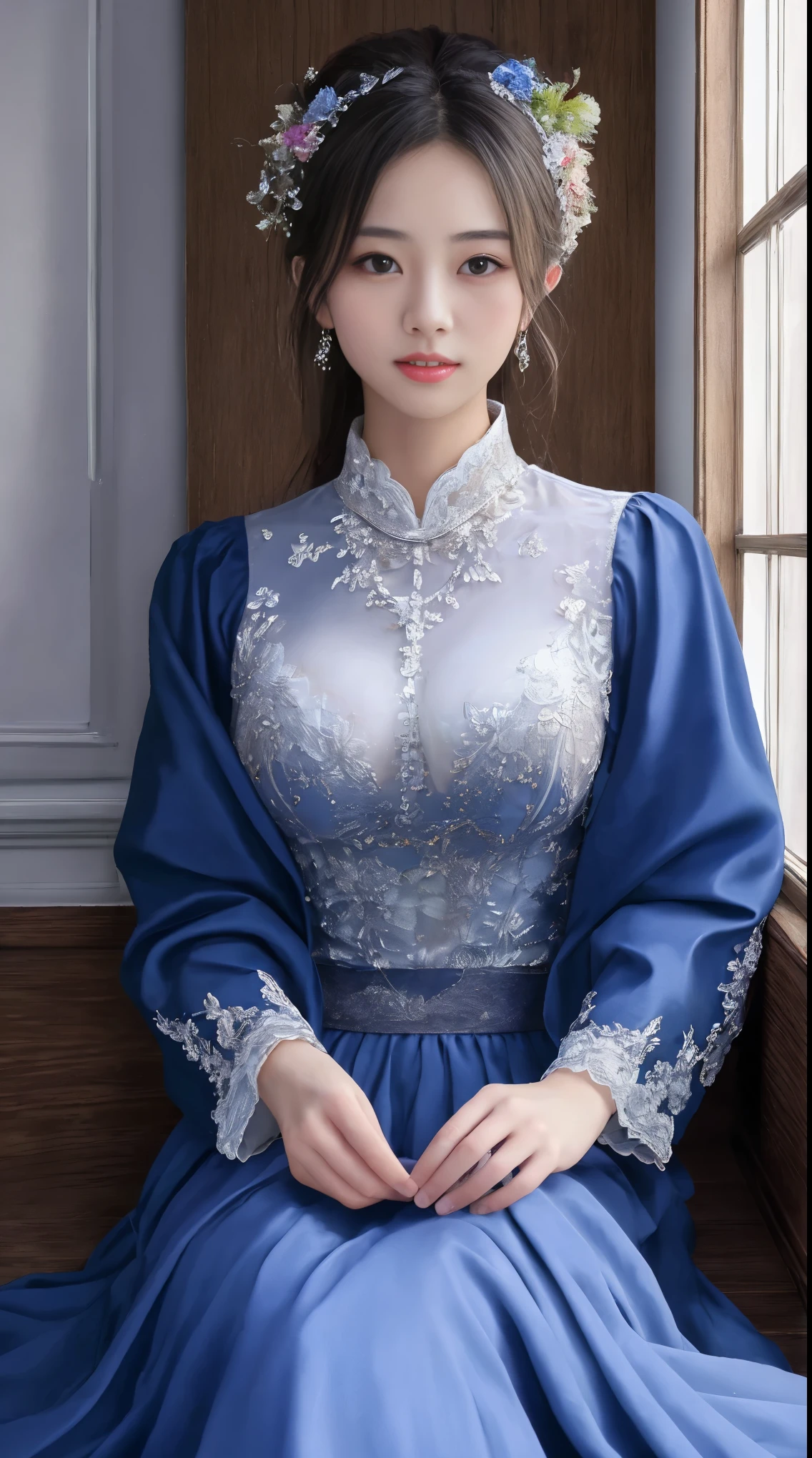 最high quality、high quality、high quality、Premium quality、Superior Quality、wonderful品質、shining quality、Premium Quality、masterpiece、Prime Grade、level、first class、Elite Grade、High-end、Transcendent、can'Don't compare、Best-in-class、Premium Class、wonderful、Best image quality、8k、最High resolution、High resolution、Rich shades、Crystal Clear、Realistic images、Perfect detail、Perfect Image、Clear images、wonderful表示、Bright colors、Deep contrast、High fidelity、Amazing clarity、Optimal performance、Perfect Image、naturalism、Persuasive、Close to reality、Realistic photos、Realistic images、Realistic images、Detailed and realistic human body、Detailed and realistic skin、Realistic face in every detail、Detailed and realistic eyes、Detailed and realistic lips、Detailed and realistic teeth、Detailed and realistic ears、Detailed and realistic hair、Detailed and realistic weapons、Realistic reproduction of every detail、Realistic fingers in every detail、(Beautiful Hands、thumb1reference4)、Realistic feet down to the last detail、((Beautiful Japanese Girl))、(日本人model)、((18 year old beautiful girl))、(Black Hair)、(Straight hair)、((whole body))、((Beautiful upturned breasts))、(Slim and perfect figure)、(whole body光沢肌、Fair skin)、Detailed and realistic human body、Detailed and realistic skin、Realistic face in every detail、Detailed and realistic weapons、Realistic fingers in every detail、Detailed realistic feet、Professional Lighting、((Big stage venue))、((on stage))、(model)、((ファッションmodel))、((Colorful see-through(Costumes with frills))、(((on stage(プロのmodelとしてのポーズ)))、((whole body映像))、Angle from below、(Lots of galleries、Many people々)