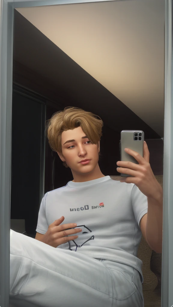 a blond