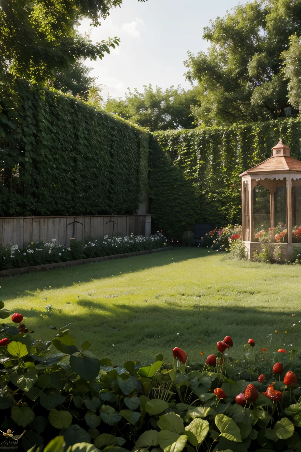 Strawberry garden