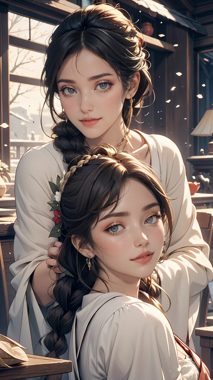Disney Movies「Annaと雪の女王」、Anna、Braid、smile、