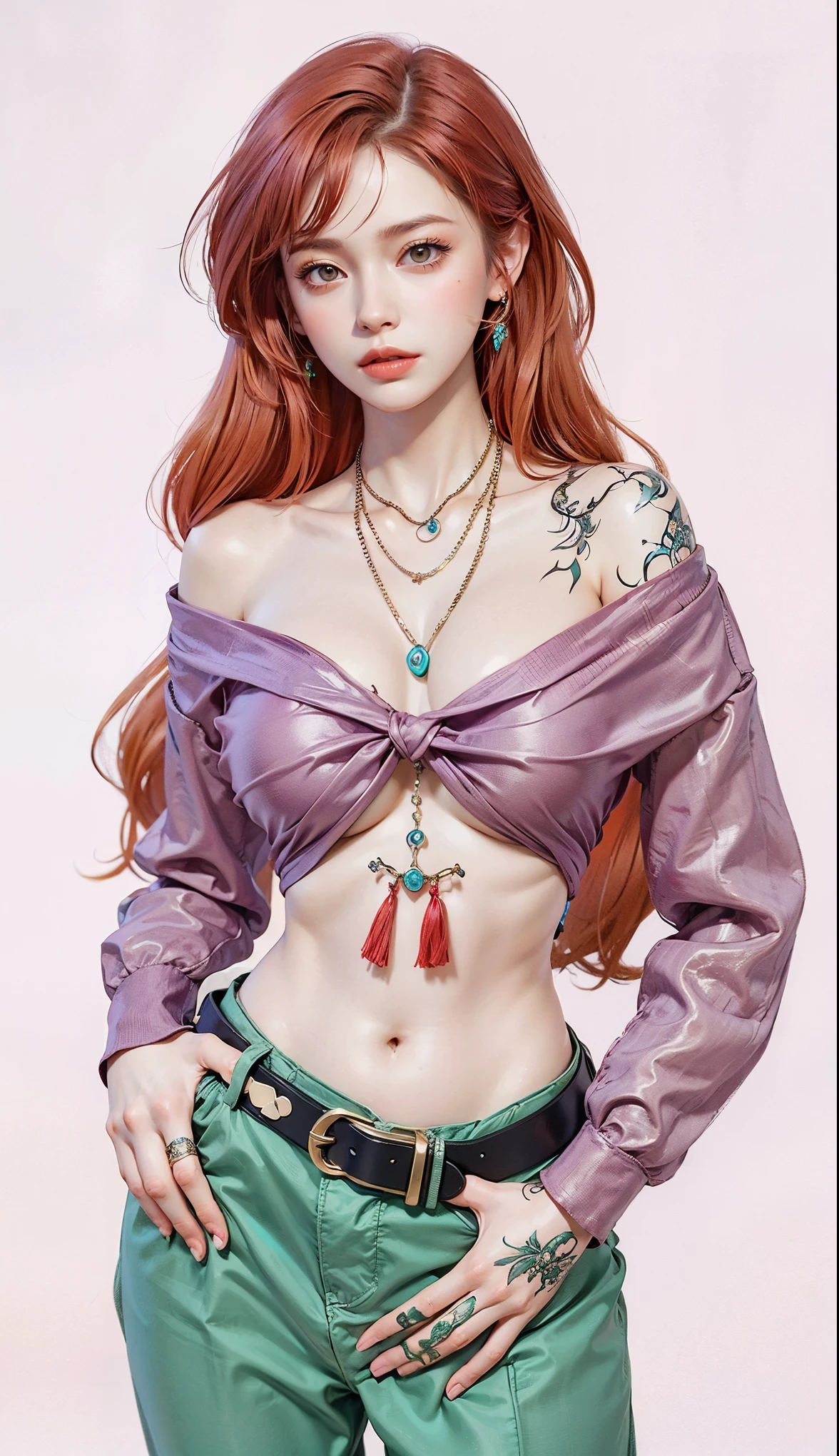 a close up of a 4 girls ,redhair , big booobs , shadowbringers cinematic, 4 k detail fantasy, a beautiful fantasy empress, game cg, xianxia fantasy, xianxia hero, 2. 5 d cgi anime fantasy artwork, cinematic goddess close shot, ruan jia and artgerm, wow 4 k detail fantasy, hyperdetailed fantasy character
