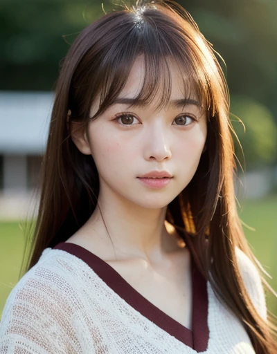 highest quality, Face Focus, Soft Light, Ultra-high resolution, (Realistic:1.4), RAW Photos,
1 Japanese girl, alone, cute, (pupil, Light in your eyes), Beautiful face in every detail, (Small box),(High resolution detail of human skin texture),
(Long Hair),
Outdoor,
Damask Shirt Dress,
(Portraiture)