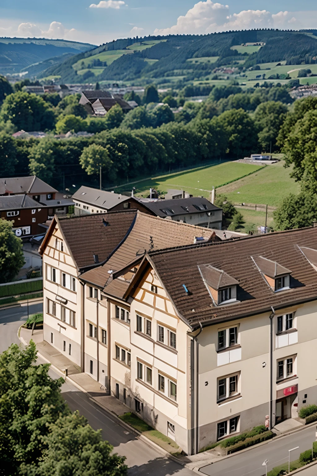 Building of primary school in Uhlbach, Stuttgart 