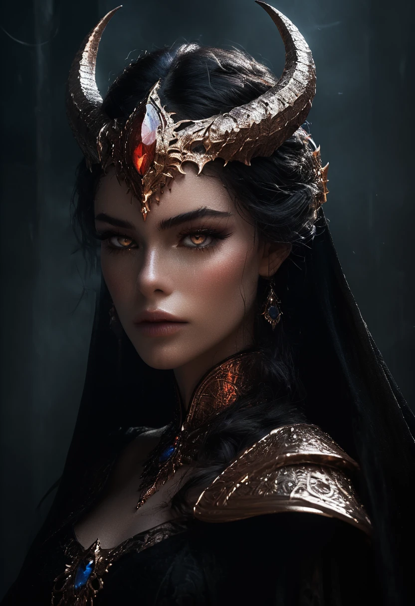 demon queen Lilith, RED obsidian skin with a long transparent cape veil in the back to the floor, perfect anatomy, sharp intimidating expressive gaze, intricate line art, intricacy, 16k, ultra detail, artstation trends, sharp focus, studio photography, intricate details, high detail , Greg Rutkowski. photonegative refractograph --ar 8:10 --v 6.0...cyberbiochemical art, ideal body anatomy, photonegative refractograph. soft natural volumetric cinematic ideal light --ar 9:16 - -stylize 750