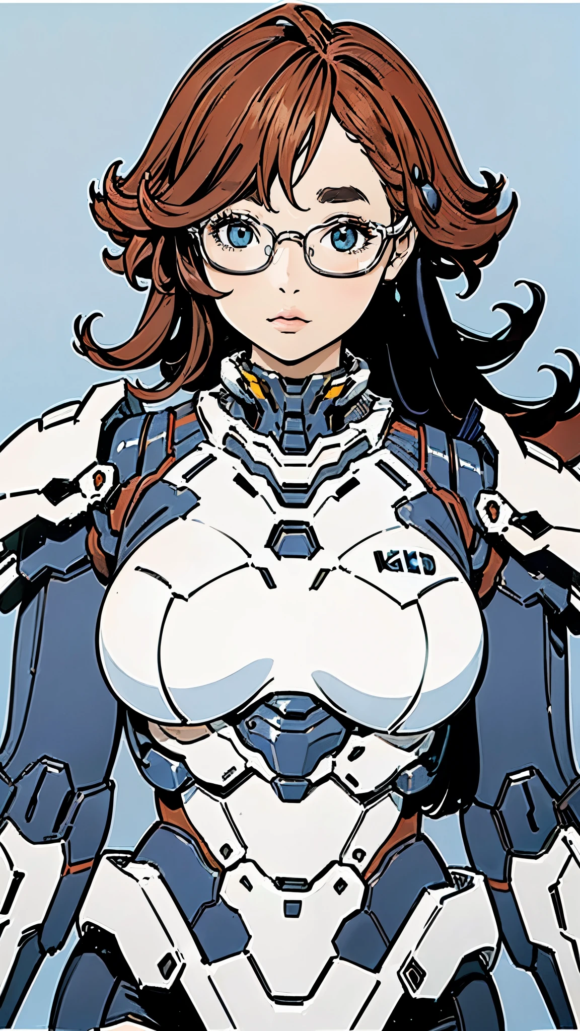 (Best Quality, 8k, 32k, Masterpiece, UHD:1.3), (Photo of Attractive Japanese Woman), 1 Girl, ((moderate Boobs)), Abs, Perfect Body, Ultra Detailed Face, Detailed Lips, Fine Eyes, double eyelids,, (seductive), ((aroused:1.5)), ((areola slip)), ((in heat)), ((milf)) sexy girl, medium breasts, beautiful girl, jaw-dropping beauty, girl in mecha cyber armor, red long hair, ferra white mecha, female mecha, mechanised valkyrie girl, beautiful girl, cyborg, armor girl, clothed in sci-fi military armor, scifi woman, in white futuristic armor, gorgeous female paladin, mechanised soldier girl, ((focus on breast and face)), glasses