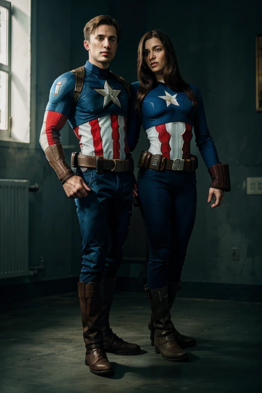Captain America vs captain Russia