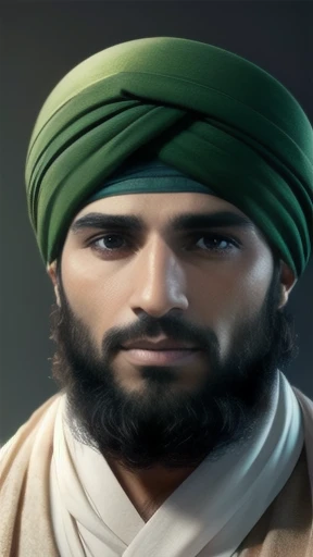 Man with beard and headscarf, saadane afif, Inri Cristo, emad mostaque, profile image, Prophet Elijah, mohamed chahin, inspired by Jesus Christ Mohamed Reda, profile picture 1024px, very low quality image, Moises