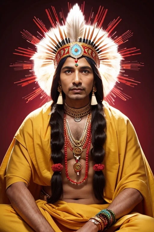 Spiritual Indian God