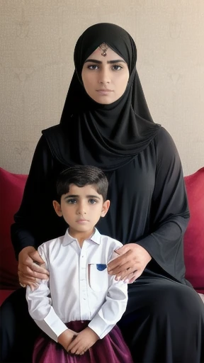 a Yaudi family, focus on the characters' faces