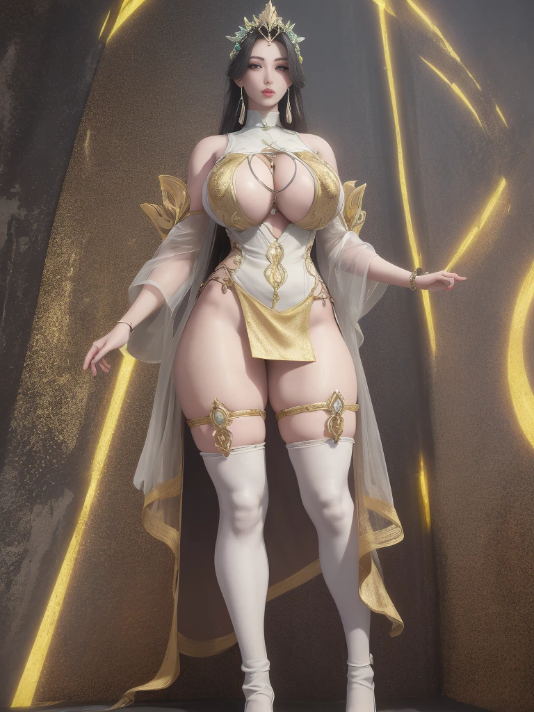 ultra realistic 8k cg, flawless, clean, masterpiece, professional artwork, famous artwork, cinematic lighting, cinematic bloom, perfect face, beautiful face, fantasy, dreamlike, unreal engine 5, science fiction, lace, lace trim, lace-trimmed legwear, luxury, jewelry, diamond, gold, pearl, gem, sapphire, ruby, emerald, intricate detail, delicate pattern, charming, alluring, seductive, erotic, enchanting, hair ornament, necklace, earrings, bracelet, armlet,autumn.Huge breasts、Showing breasts、Exposing breasts、Huge breasts,Huge breasts、Showing breasts、Exposing breasts、
((,1girl, pov,best quality,)) ,((((,1girl, solo, huge fake breasts:1.5, goddess dress, half body, looking at viewer, standing))))