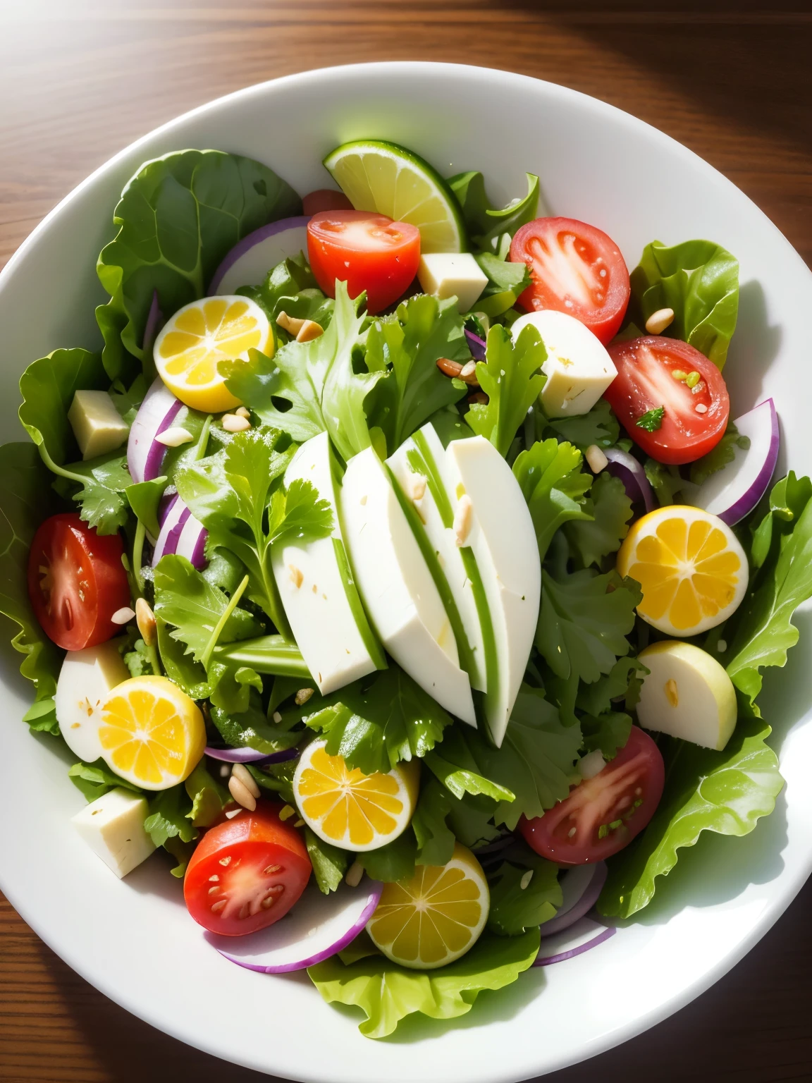 salad, ultra detailed, high quality, 8k resolution