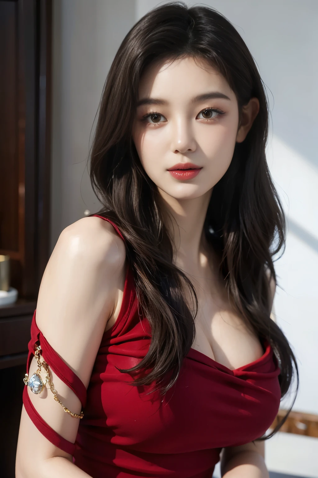 Best Quality, Ultra High Definition, (Photorealistic:1.4),Sunset Light, Korean Women, Detailed Photo, Smiling, Sexy, Facing Camera, Close-up (Masterpiece: 1.3), (8K, Photorealistic, Best Quality: 1.4), (1girl), Beautiful Face, (Realistic Face),Beautiful Hairstyle, Realistic eyes, beautiful detail eyes, (realistic skin), beautiful skin, (sweater), absurd, attractive, ultra high resolution, ultra realistic, high definition, golden ratio,Good hands、10、high-reaster-piece、highest quality、head:1.3、((Hasselblad photo))、Fine Skin、crisp focus、(Light like a movie)、gentle lighting、Dynamic Ungle、[:(detailed face:1.2):0.2]、
Negative Pro, smiling, ((detailed face )), ((detailed beauti vagina)), ((detailed body ((naked)))) , (((The massage central))), (((room master))), Highly detailed face and skin texture, Detailed eyes, Double eyelid,huge breasts,masterpiece,super fine eyes,super fine hand,Wearing jewelryrealistic, face zoom, perfect makeup