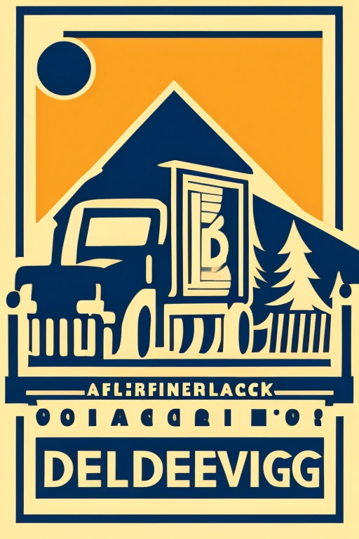 package shipping and delivery logo, logo name LogiPack