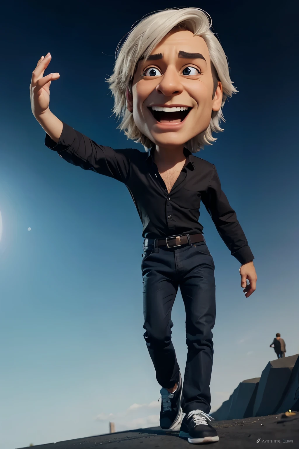 Create an animated character that doesn't exist to narrate on YouTube channels