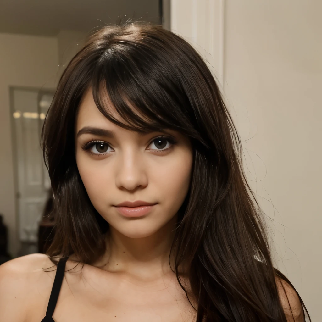 pretty sexy girl with beautiful eyes and luscious lips that makes you want to make love