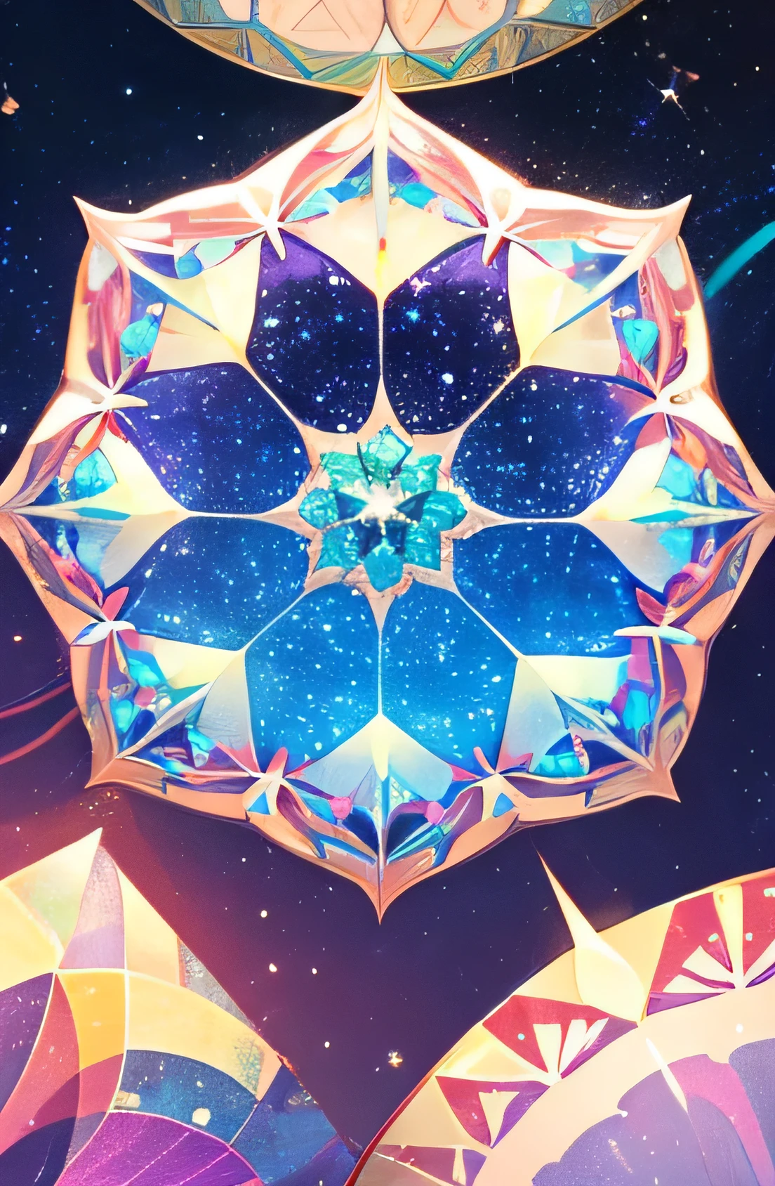 A glittering kaleidoscope