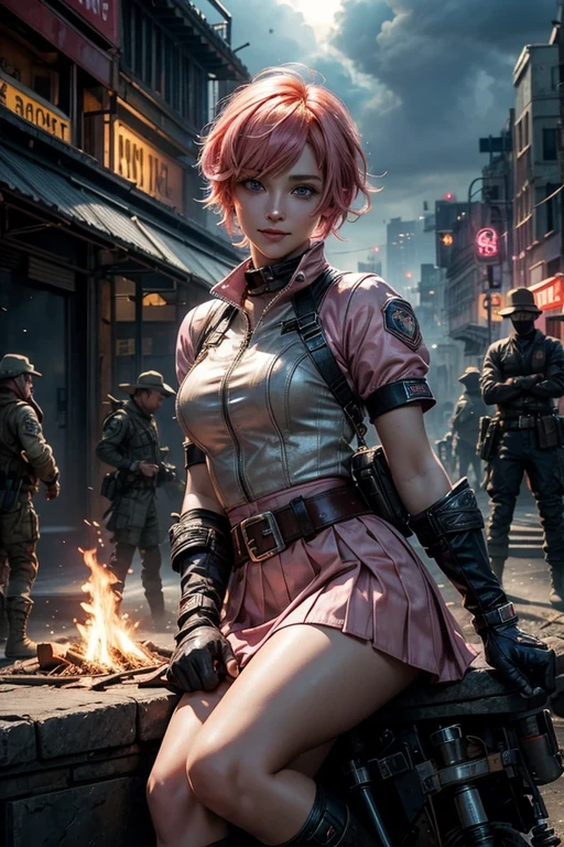 replace leg with new background detail