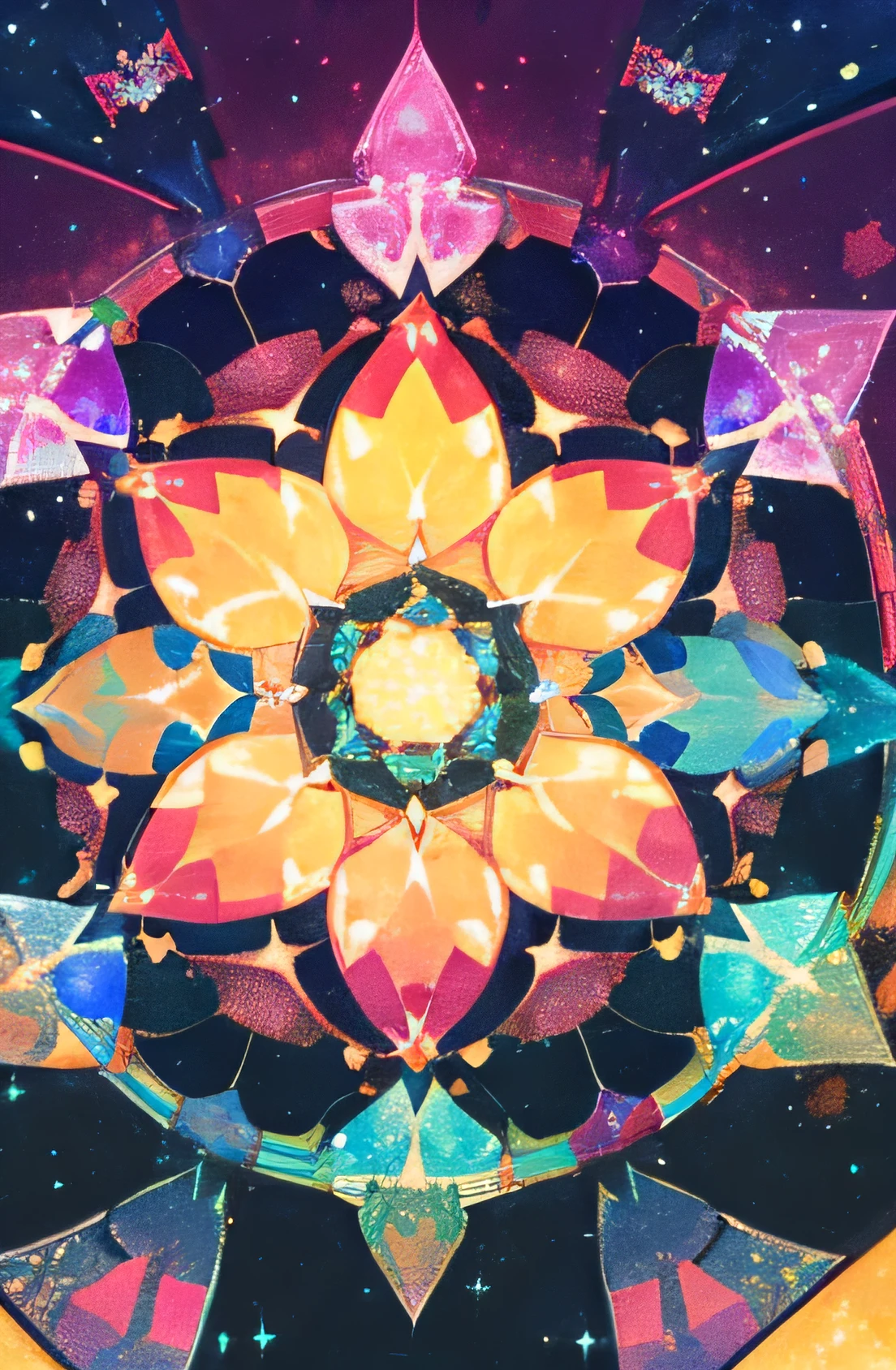 A glittering kaleidoscope
