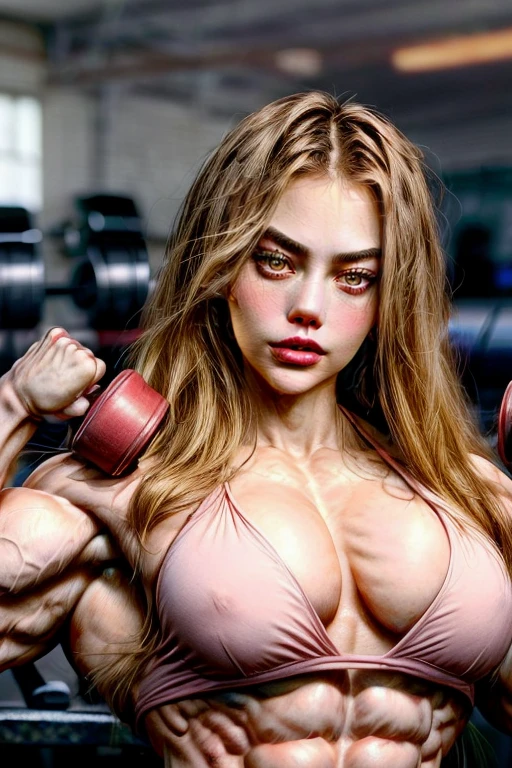 (2 girls body builders:1.6), ((masterpiece)), best quality, ultra-detailed:1.7, finely detail, high resolution:1.6, perfect dynamic composition, beautiful detailed faces:1.77, blonde babes:1.88, perfect red lipstick, perfect makeup:1.8, short denim bikini , large breasts:1.4, lovely look:1.7, gorgeous face:1.6, defined muscles:1.4, beautiful faces:1.8, alessandra ambrossio, izabel goulart, Kate Upton, Gigi Hadid, candice swanpoel ,popped out dense veins on muscles:1.8, hyper detailed picture:1.4, 8k resolution: 1.7, flex muscles:1.3, hyper muscular body shape:1.42, photorealistic:1.5, realistic:1.6, face masterpiece:1.74, good and professional lighting on picture:1.38, Ukrainian-Moroccan muscle beauty goddess, masterpiece 22 years old Ariana Grande and Jennifer Lopez as bodybuilders, extremely high resolution, hyper feminine beauty , hyper realistic texture , extra large , hyper muscularity, hyper vascularity, ass of titanium, muscles of steel, ripped body shape, ripped sexy ass with bikini, muscular ass , topless, kissing, good face details, hyper face detailing, doing sex, super romantic moment, hyper romantic, romantic kiss, nude females, perfect symmetrical face, sexy french kiss with tongues, serious muscle posing, exaggerated muscular body, extremely shredded, flexing and posing muscles as bodybuilder, exaggerated veins on biceps