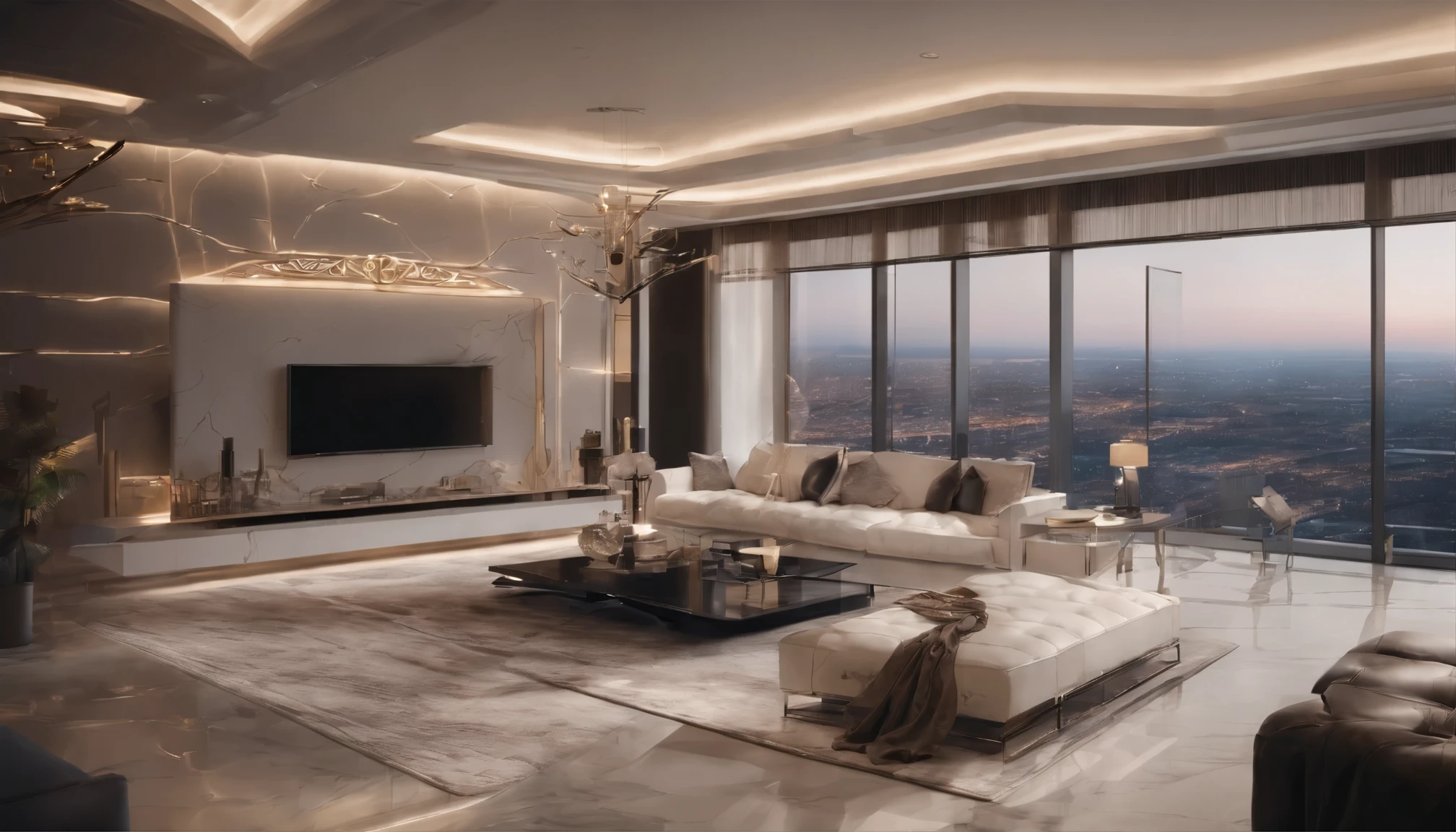 Aerial cityscape of the 2200s,4K,Ultra HD,Extravagant space,Ambient indirect lighting,rich,rich,VIP,VIP