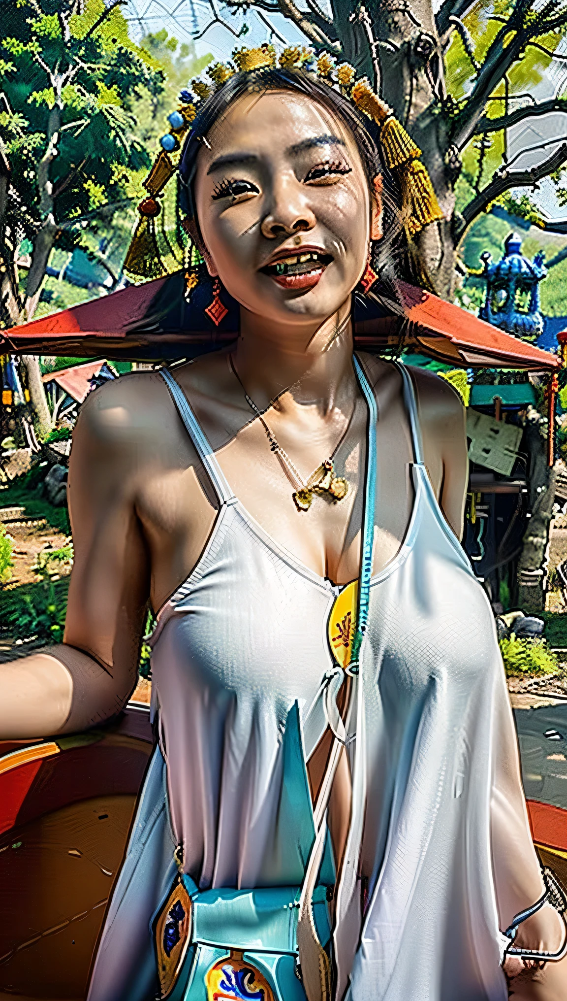 Chinese female.